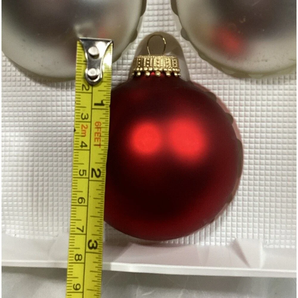 Krebs Glass Patriotic Christmas Ornament God Bless America 3